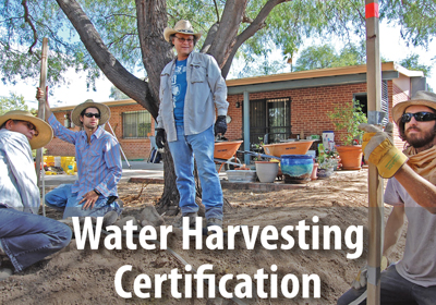 Our Certification offers you the highest quality and greatest depth of training in integrative water harvesting.