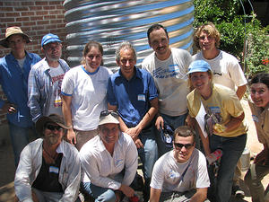 One of WMG's first cistern installations, back in 2008.