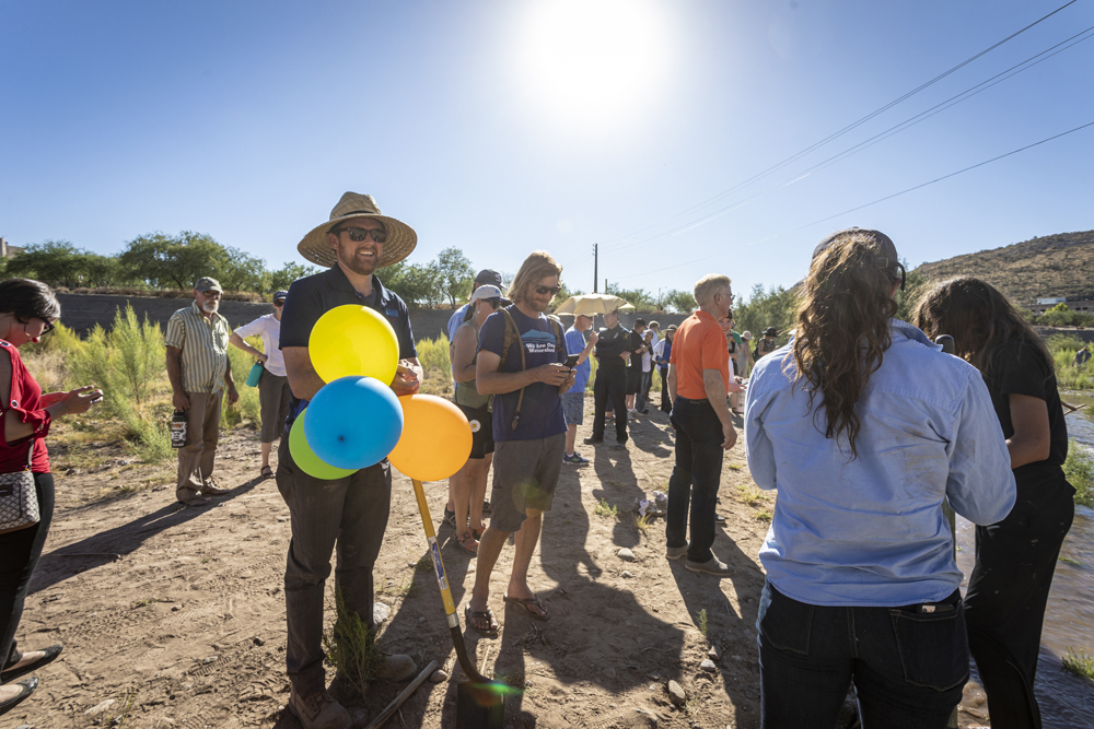 The Santa Cruz River Flows Again! | Watershed Management Group