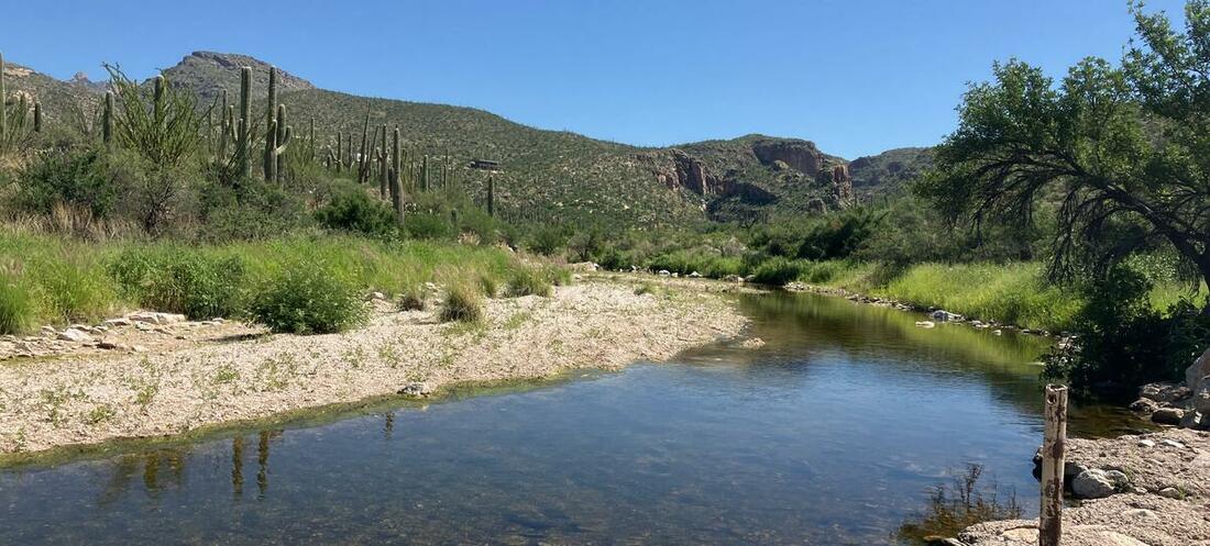 agua caliente creek 2023 title photo