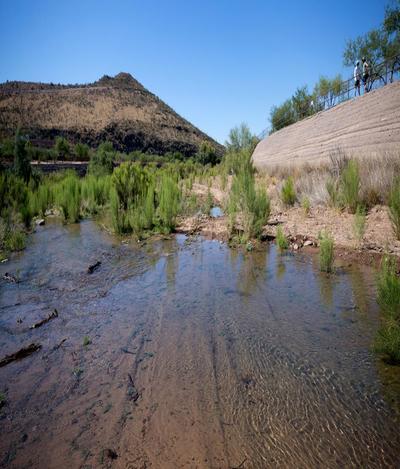 Learn Santa Cruz River history while drinking cocktails during