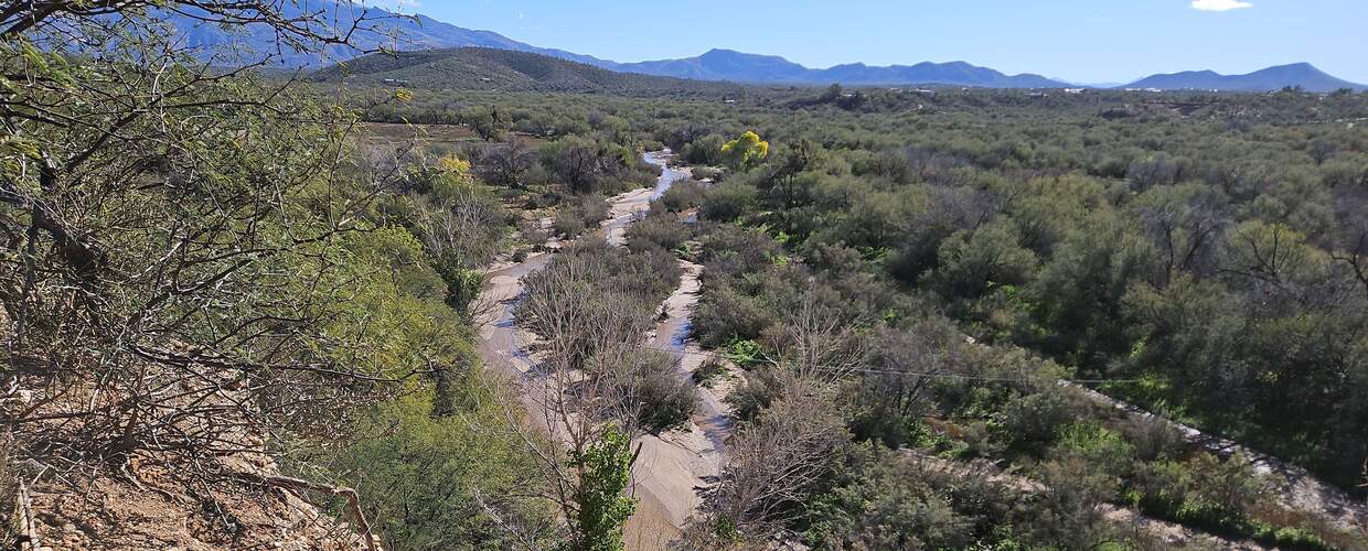 Rincon Creek near Camino Loma Alta Well Data 2025 WY Title Photo