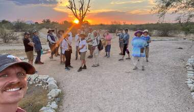 Summer Sunset at Rio Vista Natural Resources Park