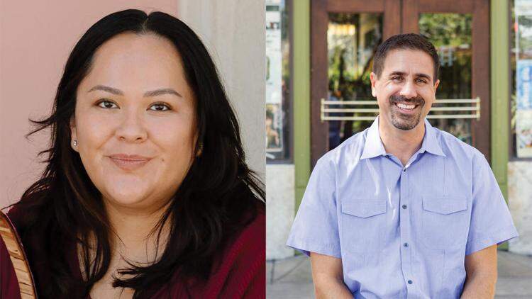 Headshots of Todd Hanley and Val Gaddy