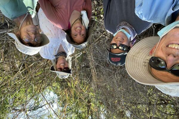 arundo removal group selfie