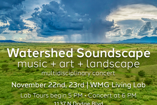 Watershed Soundscape music + art + landscape multidisciplinary concert