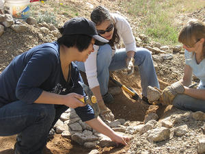 Earthwork at a Phoenix Vally workshop.