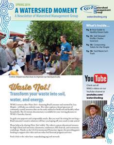 2014 Spring WMG Newsletter cover