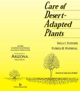 Care of Desert Adapted Plants