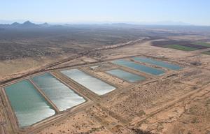Reservoirs in Desert