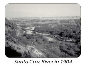 Santa Cruz River in 1904
