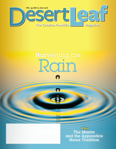 The Desert Leaf, June 2016 - Harvesting the Rain