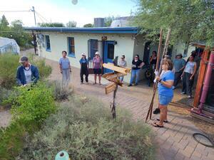 Class at the Living Lab
