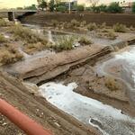 Pantano at Tanque Verde Rd, photo of flow