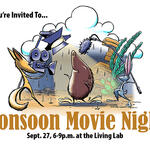 Monsoon Movie Night graphic.