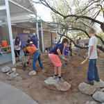 Esperero Canyon Middle School water harvesting project