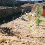 Project site before earthworks transformation 
