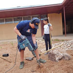 Paul Huber Middle School water harvesting project