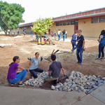 Paul Huber Middle School water harvesting project