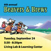 a promotional flyer for the WMG event Beavers and Brews 2024