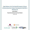 Cover of Triple Bottom Line Cost Benefit Analysis of Green Infrastructure/Low Impact Development (GI/LID) in Phoenix, AZ